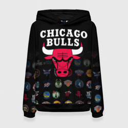 Женская толстовка 3D Chicago Bulls 1