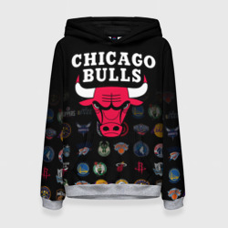 Женская толстовка 3D Chicago Bulls 1