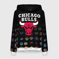 Женская толстовка 3D Chicago Bulls 1