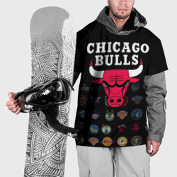 Накидка на куртку 3D Chicago Bulls 1