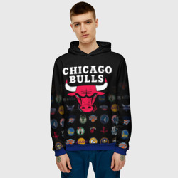 Мужская толстовка 3D Chicago Bulls 1 - фото 2