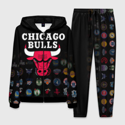 Мужской костюм 3D Chicago Bulls 1