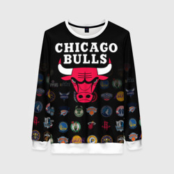 Женский свитшот 3D Chicago Bulls 1