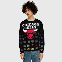 Мужской свитшот 3D Chicago Bulls 1 - фото 2