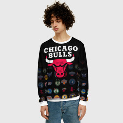 Мужской свитшот 3D Chicago Bulls 1 - фото 2