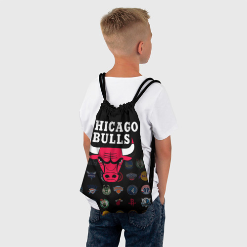 Рюкзак-мешок 3D Chicago Bulls 1 - фото 4