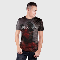 Мужская футболка 3D Slim Bloodborne - фото 2