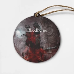 Деревянная игрушка круг Bloodborne