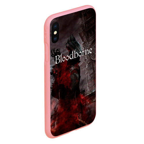 Чехол для iPhone XS Max матовый Bloodborne, цвет баблгам - фото 3