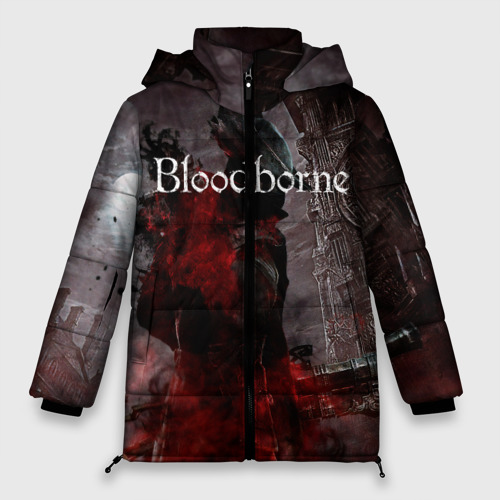 Женская зимняя куртка Oversize Bloodborne, цвет черный