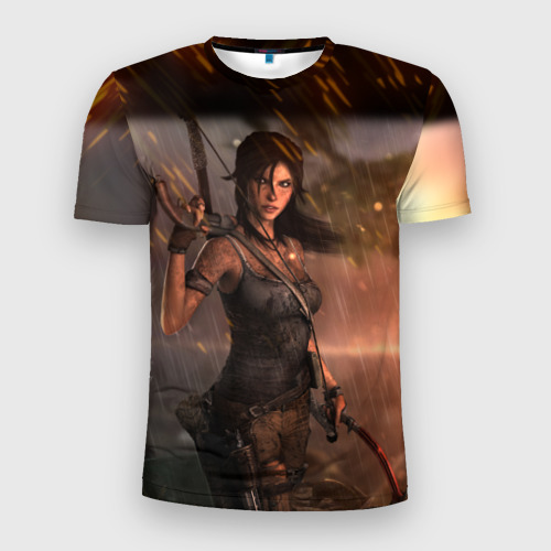 Мужская футболка 3D Slim Tomb Raider, цвет 3D печать