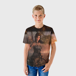Детская футболка 3D Tomb Raider - фото 2