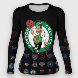 Женский рашгард 3D Boston Celtics 1