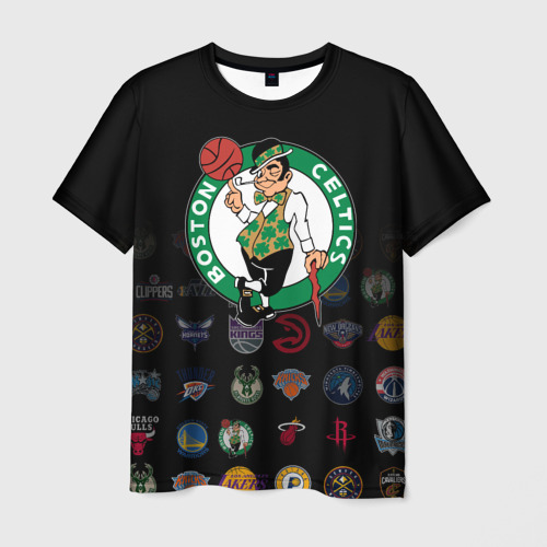 Мужская футболка 3D Boston Celtics 1, цвет 3D печать