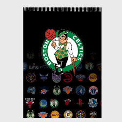 Скетчбук Boston Celtics 1