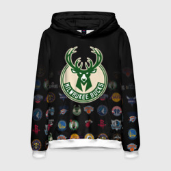 Мужская толстовка 3D Milwaukee Bucks 3