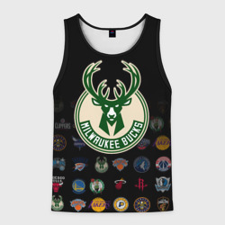 Мужская майка 3D Milwaukee Bucks 3