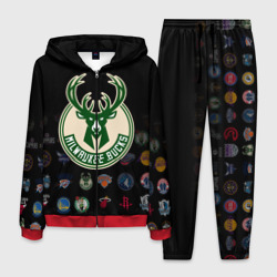 Мужской костюм 3D Milwaukee Bucks 3