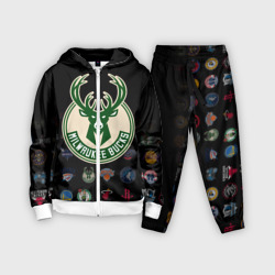 Детский костюм 3D Milwaukee Bucks 3