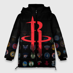 Женская зимняя куртка Oversize Houston Rockets 2