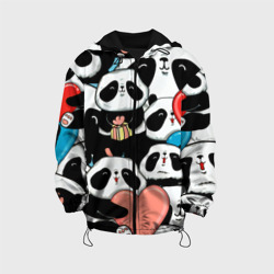 Куртка демисезонная Много панд (Детская)