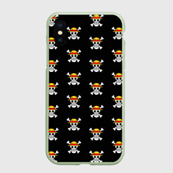 Чехол для iPhone XS Max матовый Паттерн One Piece