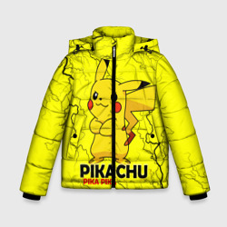 Зимняя куртка для мальчиков 3D Pikachu Pika Pika