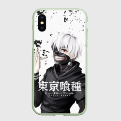 Чехол для iPhone XS Max матовый Токийский гуль
