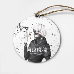 Деревянная игрушка круг Токийский гуль