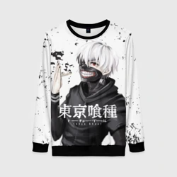 Женский свитшот 3D Токийский гуль