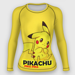 Женский рашгард 3D Pikachu Pika Pika