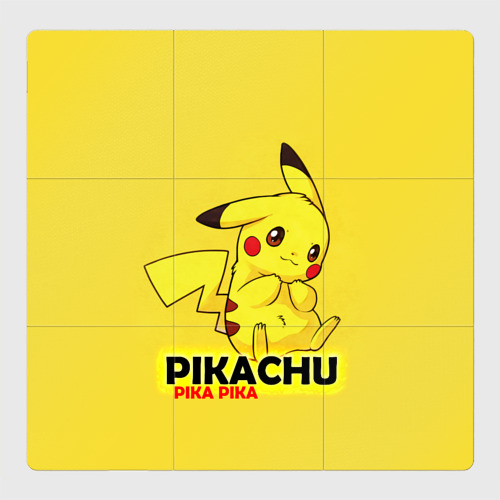 Магнитный плакат 3Х3 Pikachu Pika Pika