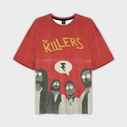 Мужская футболка oversize 3D The Killers