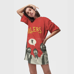 Платье-футболка 3D The Killers - фото 2