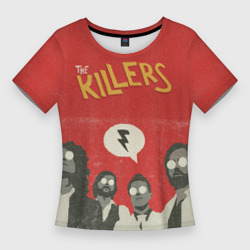 Женская футболка 3D Slim The Killers