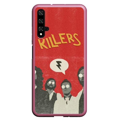 Чехол для Honor 20 The Killers, цвет малиновый