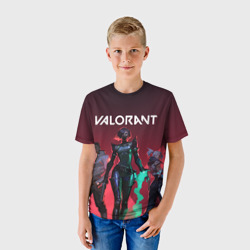 Детская футболка 3D Valorant - фото 2