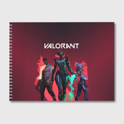 Альбом для рисования Valorant