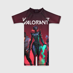 Детский купальный костюм 3D Valorant