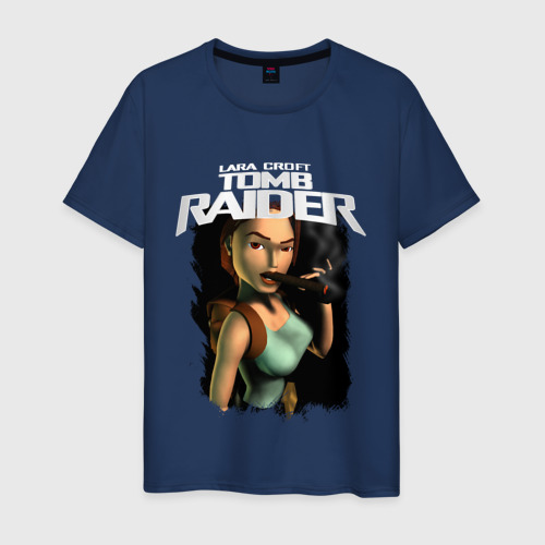 Мужская футболка хлопок TOMB RAIDER