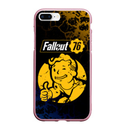 Чехол для iPhone 7Plus/8 Plus матовый Fallout 76