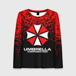 Женский лонгслив 3D Umbrella Corporation