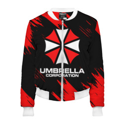 Женский бомбер 3D Umbrella Corporation