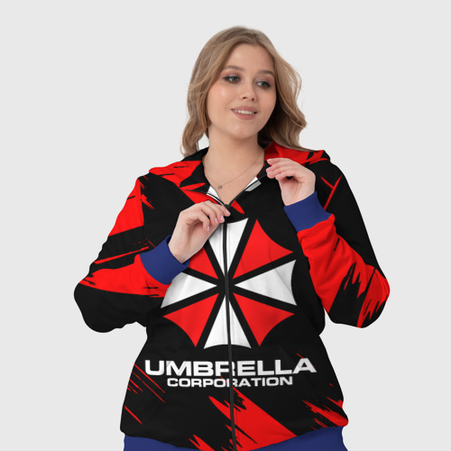 Женский костюм 3D Umbrella Corporation, цвет синий - фото 7