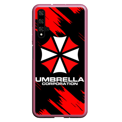 Чехол для Honor 20 Umbrella Corporation, цвет малиновый