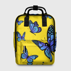 Женский рюкзак 3D Бабочки