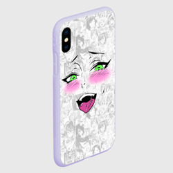 Чехол для iPhone XS Max матовый Ахегао одна среди многих - фото 2