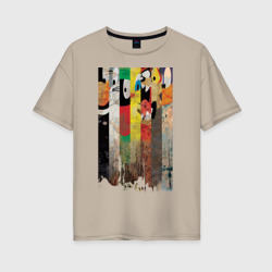 Женская футболка хлопок Oversize Looney Tunes