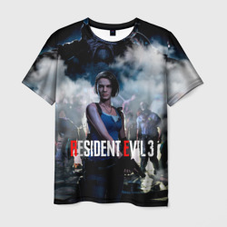Мужская футболка 3D Resident evil 3