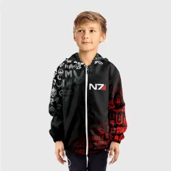 Детская ветровка 3D Mass Effect N7 - фото 2